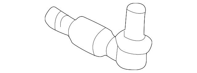 Barra de amarre exterior original Audi 4F0-419-811-E Foto 1 de 4