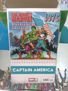 Captain America #1 1:50 John Romita Sr Bicentennial Calendar Variant 2025 Marvel - Picture 1 of 8