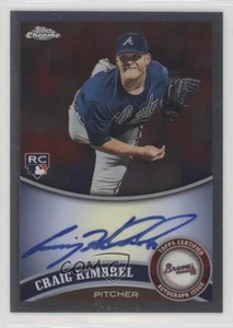 2011 Topps Chrome Rookie Auto Craig Kimbrel #195 Auto RC - Picture 1 of 4
