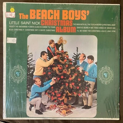 THE BEACH BOYS Christmas Album - Yellow Label Capitol LP - VG+ IN SHRINK - Image 1 of 3