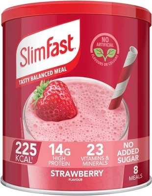 Slimfast Meal Replacement Shake for Weight Loss & Balanced Diet, Vitamins and Mi - Image 1 of 4