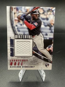 2024-25 Topps Serie 1 Jhonkensy Noel RC Major League Material Cleveland - Imagen 1 de 2
