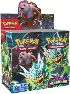 Pokemon TCG: Scarlet & Violet Twilight Masquerade Factory Sealed Booster Box - Image 1 of 4