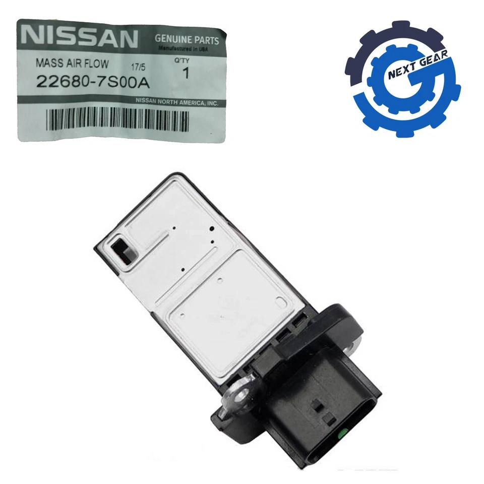 Nuevo sensor de flujo de aire masivo Nissan OEM para 2003-2024 TITAN GTR INFINITI 22680-7S00A Foto 1 de 4