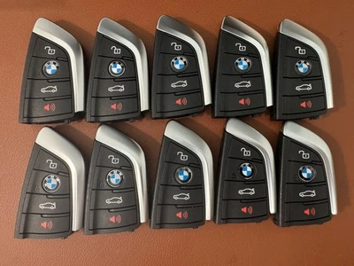 Lot Of 10 - Excellent OEM BMW SMART Keyless Fob Remote Key N5F-ID21A Tested Bulk - Image 1 of 4