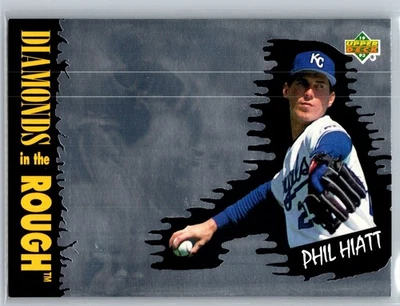 1993 Upper Deck Diamond Gallery #33 Phil Hiatt - Image 1 of 2