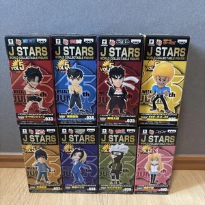 J STARS World Collectible Figures vol.5 Complete Set of 8 Figures F/S FEDEX - Picture 1 of 4