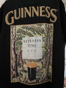 Guinness Time T-Shirt doppelseitig Large schwarz - Bild 1 von 5