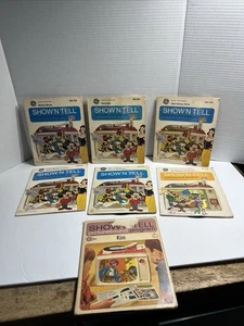 General Electric 7 Show N Tell Picture Sound Records Pinocchio, More. Sold As Is - Picture 1 of 23