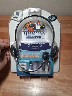 New Mad Catz StereoComm Headset For Stereo Gaming (DS) W/ Interchangeable Colors - Image 1 of 2