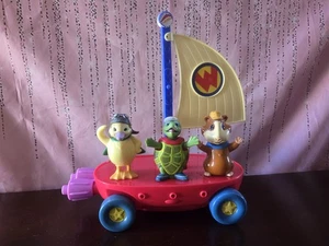 Fisher Price Nickelodeon Wonder Pets Flyboat w/ bobble figures music lights 2008 - Picture 1 of 22