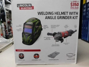 Casco de soldadura eléctrico Lincoln con kit de amoladora angular K5594-1 - Imagen 1 de 4