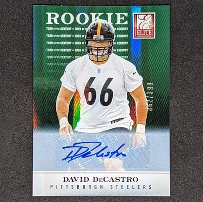 2012 Elite David DeCastro - Turn of the Century Rookie Signatures - Auto /399 - Image 1 of 2