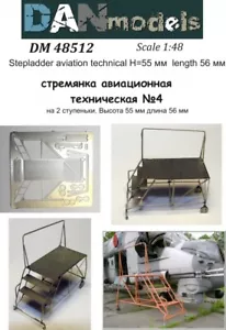 DANmodels DM 48512 Avión Escalera Técnica No4 para 2 pasos, 1/48 - Imagen 1 de 1
