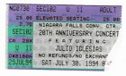 Julio Iglesias 30/7/94 Niagara Falls NY Convention Center billet Stub Buffalo