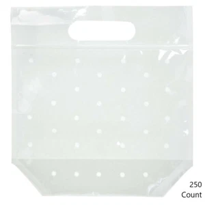 Robbie Micro-Perforated Small Produce Bag, 6" L x 4" W x 10.75" D | 250/Case - Picture 1 of 1