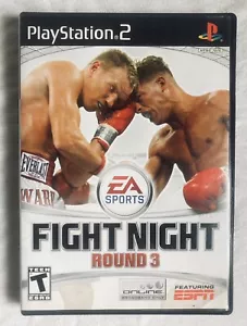 PS 2 EA SPORTS FIGHT NIGHT Round 3 Disc-Tested, booklet & Manual 1 or 2 players - Picture 1 of 15