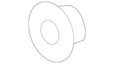 Placa de identificación de puerta trasera genuina GM 2002-2004 Chevrolet Trailblazer EXT 15187111 Foto 1 de 2