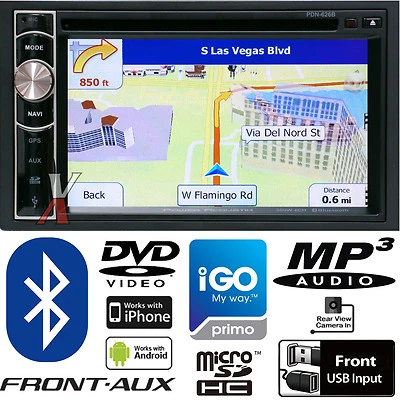 BMW 5 Series 2004-2007 Navigation Upgrade Radio PDN-626B Touchscreen DVD Touch - Image 1 of 2