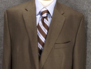 Chaps Ralph Lauren Blazer 48R Mens Silk Wool 2 Button Sport Coat - Picture 1 of 10