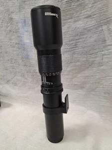 ULTIMAXX 500MM F/8 MANUAL MULTI-COATED TELEPHOTO LENS - Picture 1 of 11