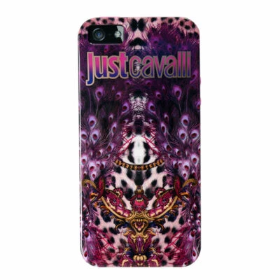 Cubierta antichoque Just Cavalli multicolor "Leo Peacock" para iPhone 5/5S Foto 1 de 3