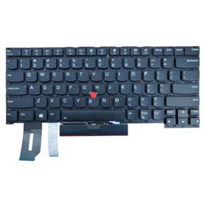 Backlit Keyboard for Lenovo Thinkpad T490S/T495S/X1 Extreme Gen1 Gen2(US Layout) - Afbeelding 1 van 2