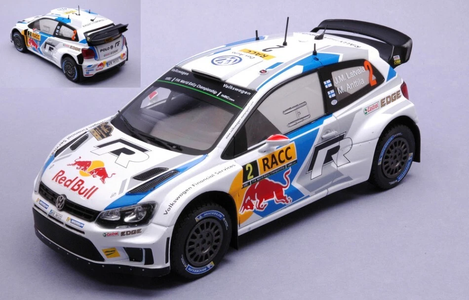 Volkswagen VW Polo R #2 Rally Wm 2014 Latvala/anttila 1:24 Model IXO MODEL - Immagine 1 di 1