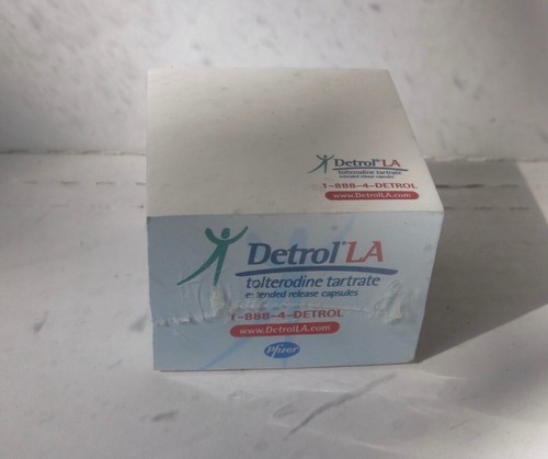 Detrol Note Pad Post It Drug Rep Pharmaceutical NEW SEALED 4 PADS ORBD ...