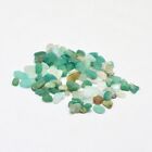 Natural  Amazonite Chip Beads No Hole Undrilled 4oz bag  PY7