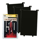 BCW Graded Comic Book Bin Extra Partitions 3 Pack Black Free Shipping