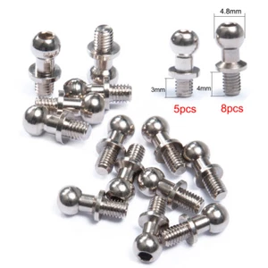 13 Stück 4.8mm Ball Rod End Stud für 1/10 RC Sakura D4 AWD RWD Drift Racing Car - Bild 1 von 12