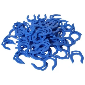 Clip de bloqueo Metpure 1/4" para sistema de filtración de agua RO / reemplazo de control de calidad (100 azul) - Imagen 1 de 4