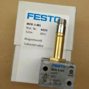 Electroválvula FESTO MFH-3-M5 4450 1 PIEZA nueva en caja - Imagen 1 de 1