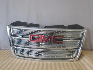10 11 12 13 14 15 GMC Terrain Front UPPER Bumper Grille Grill Mesh Chrome OEM - Picture 1 of 11