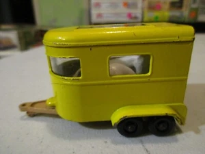 VINTAGE LENSEY STREICHHOLZSCHACHTEL. NO. 43 PONY ANHÄNGER MIT , GUT, GEBRAUCHT - Bild 1 von 6