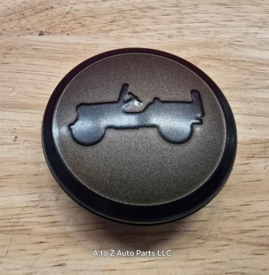 NEW 2024-2025 Jeep Wrangler 392 Bronze Wheel Center Cap With Outline Jeep, OEM Foto 1 de 4