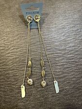 Pilgrim Jewellery Dangling Copper Earrings