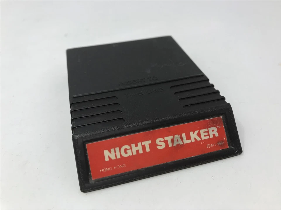 Night Stalker (red label) - Intellivision Atari - Game Cart only - VINTAGE Game - Image 1 of 1