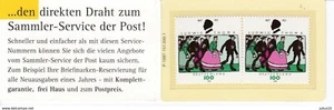 GERMAMY 1997 Booklet MNH (**) - Picture 1 of 2
