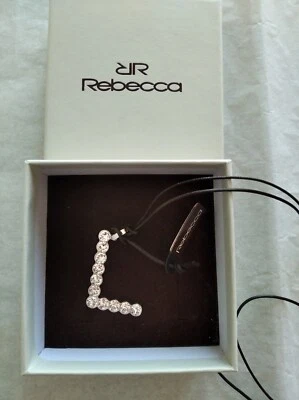 Rebecca Ciondolo lettera L Con Cristalli - Immagine 1 di 4