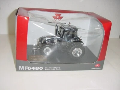 Tractor Massey Ferguson "Silver Chrome Edition" 6480 1/32 con dobles y FWA ¡NUEVO EN CAJA! Foto 1 de 4