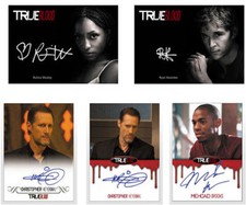 2015 True Blood Season 7 Collector's set 5 autograph/10 base card Kwanten Wesley