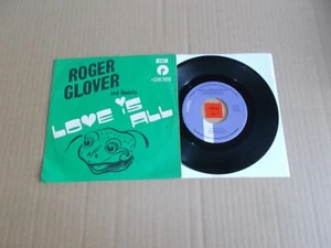 ROGER GLOVER AND GUESTS - LOVE IS ALL - OLD BLIND MOLE / LISTEN / RARE BELGIUM - Picture 1 of 2
