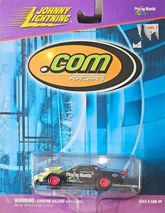 Johnny Lightning .com Racers Playing Mantis Black F19 Die-Cast New - Picture 1 of 3