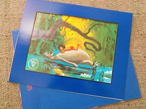 WALT DISNEY~THE JUNGLE BOOK 30th ANNIV~DISNEY STORE EXCLUSIVE~11 X 14 LITHOGRAPH - Picture 1 of 4