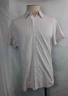 Vintage The Gap Plaid Shirt Men's Size XL Short Sleeve Button Down Gap Shirt - Image 1 of 4
