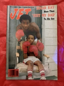 Boxing Sugar Ray Leonard Son Black Interest Vintage Jet Magazine Oct 9, 1980 - Picture 1 of 4