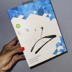 Motorola Buds SF500 Bluetooth Wireless Headphones Black (89588N) NEW - Photo 1 sur 3
