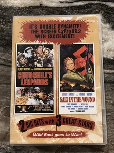 Churchill's Leopards & Salt in the Wound Wild East DVD Richard Harrison Kinski - Picture 1 of 7